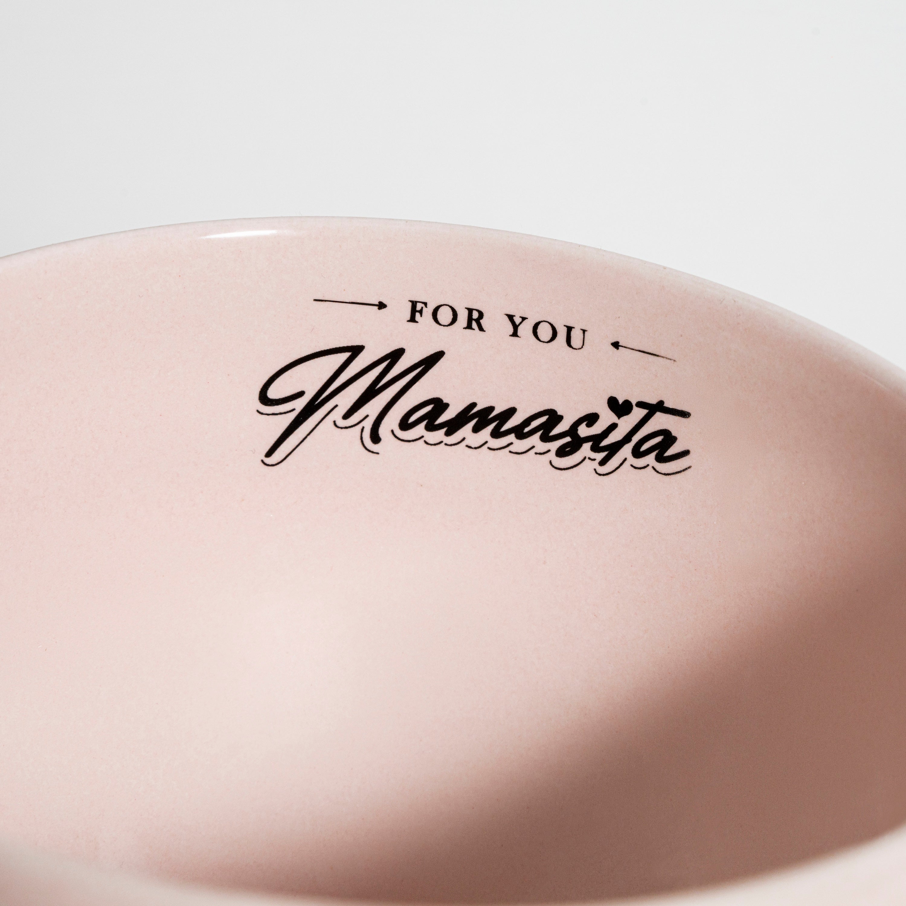 Mother's Day Mug - Pink White Heart