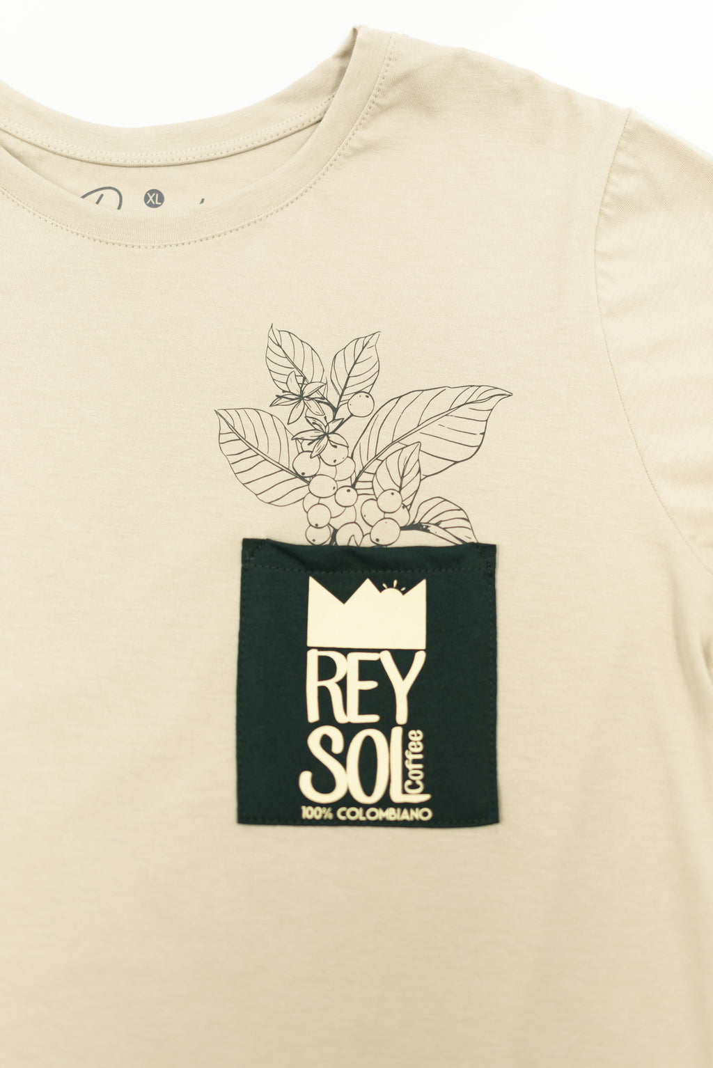 Tan T-SHIRT