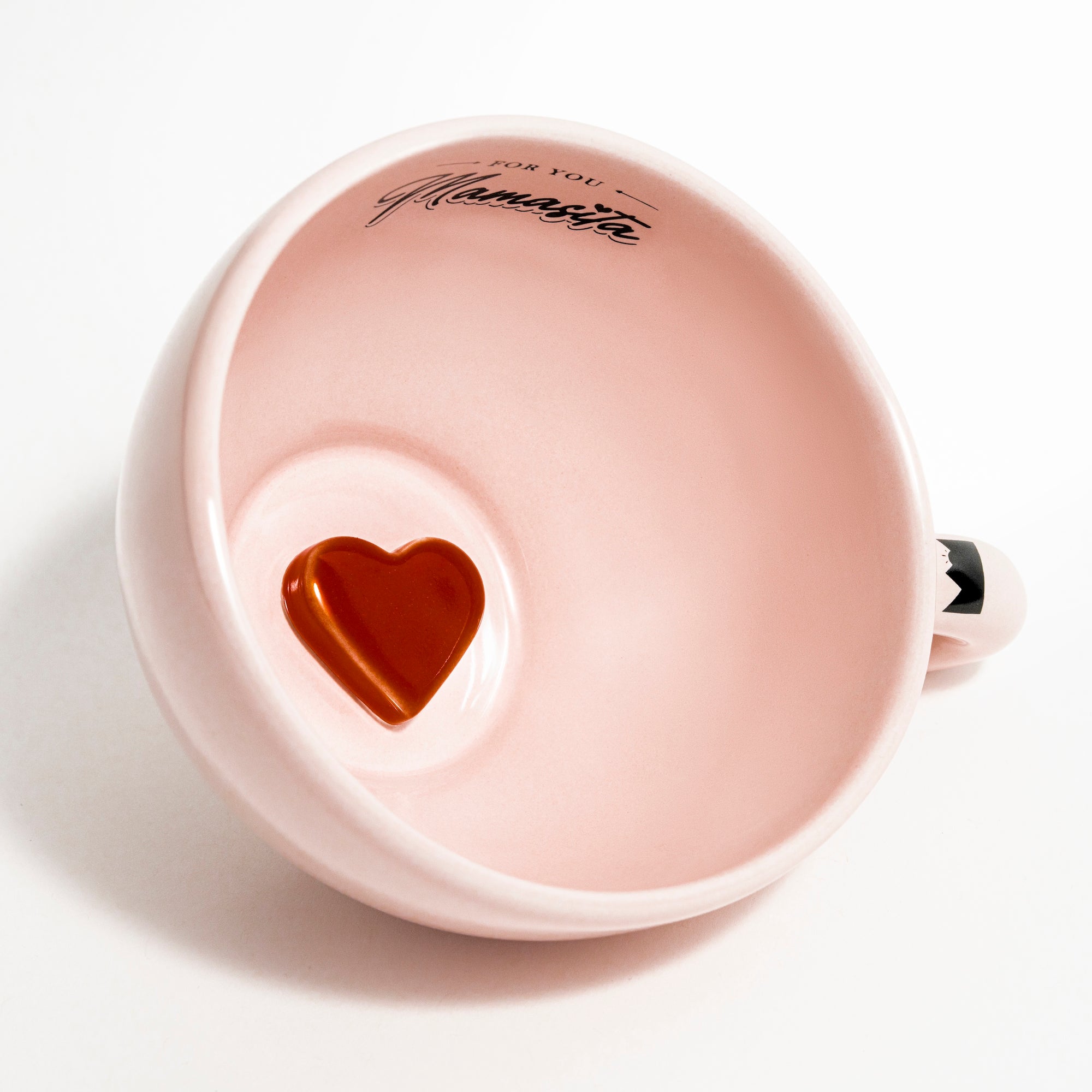 Mother's Day Mug - Pink Red Heart