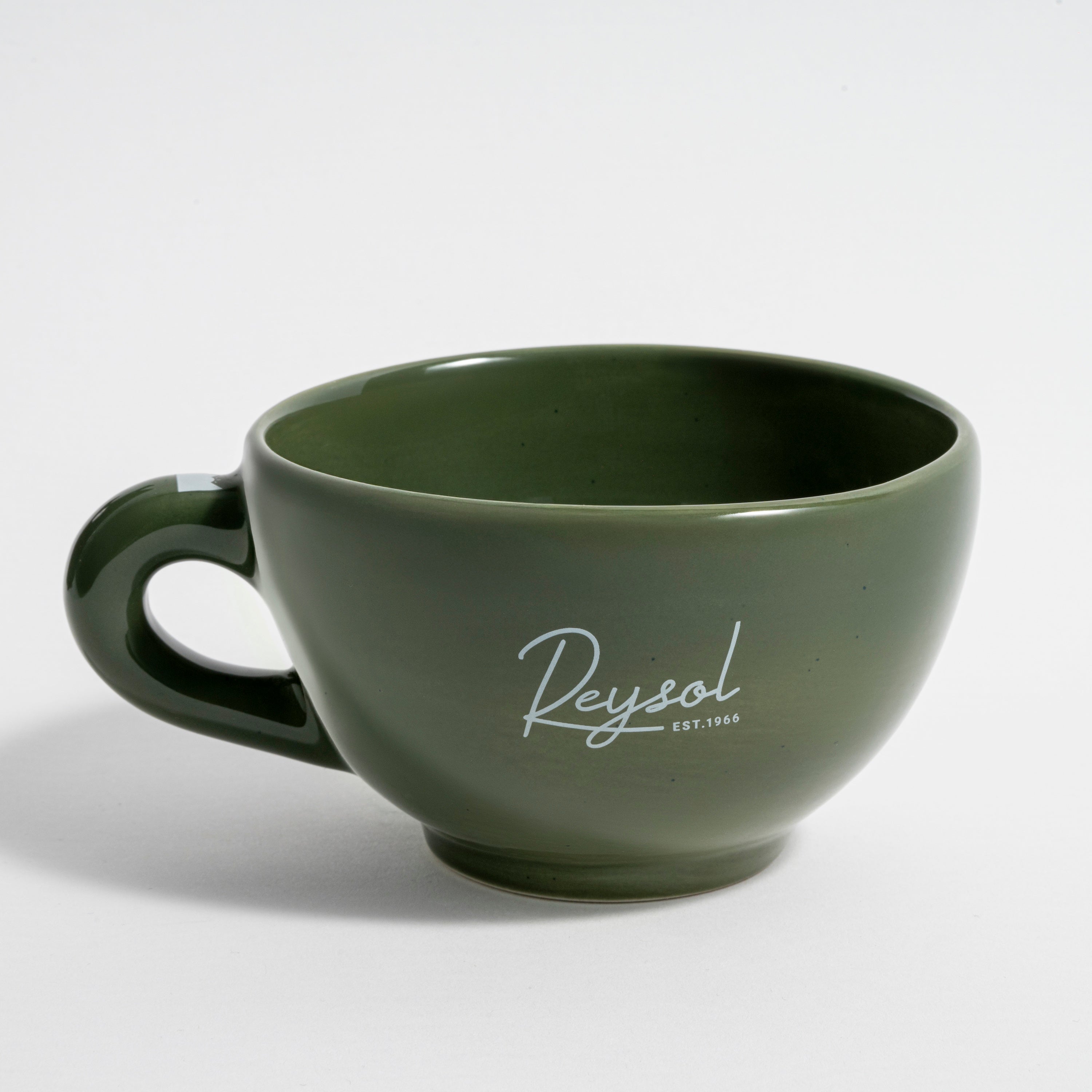 Mother's Day Mug - Army Green Pink Heart