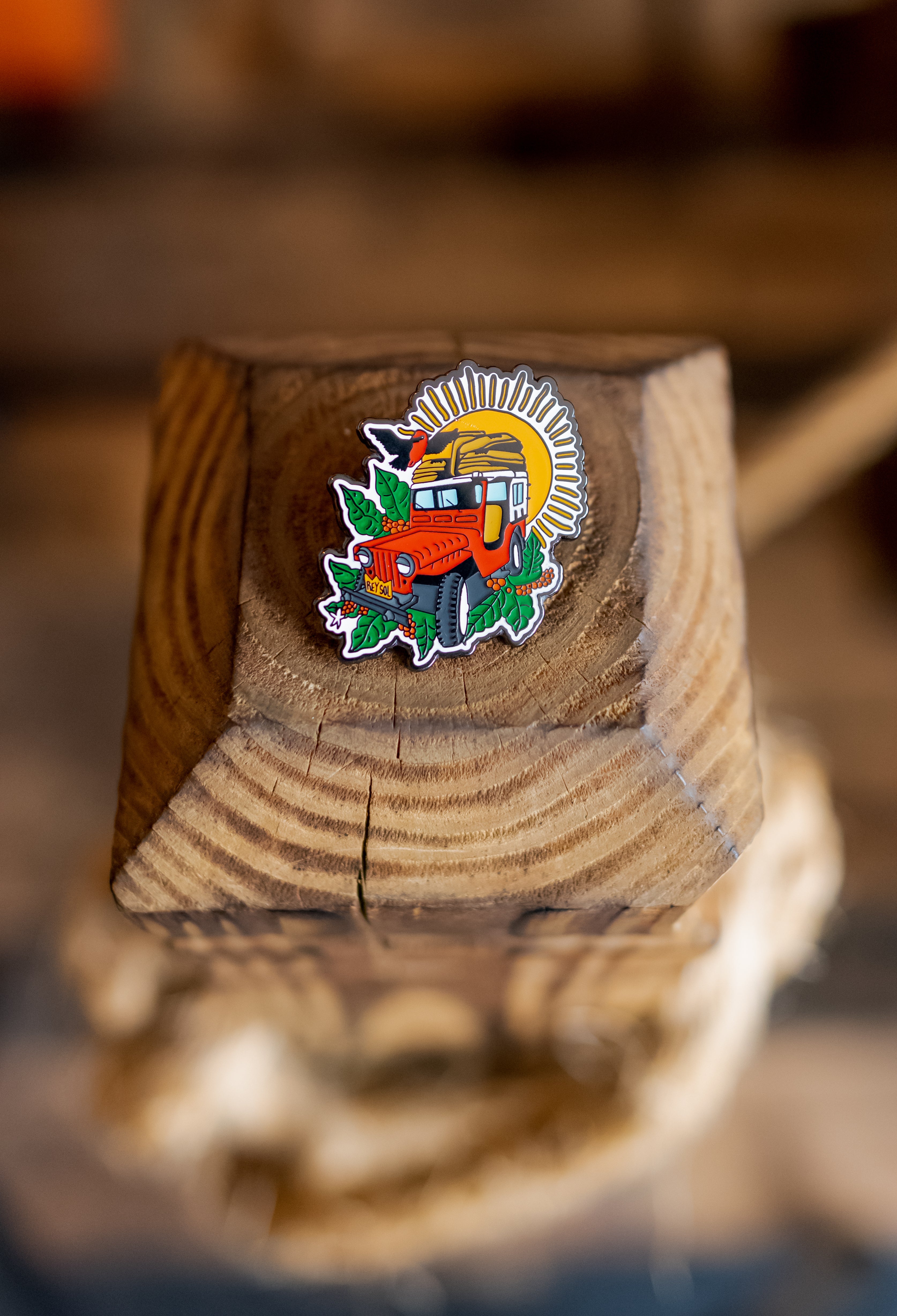 Authentic Colombian Willy's Pin – ReySolCoffee